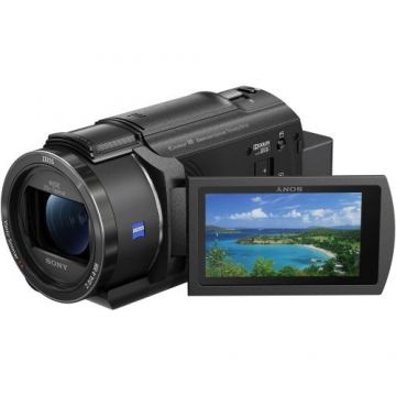Camera video Sony Handycam FDR-AX43, 4K (Negru)