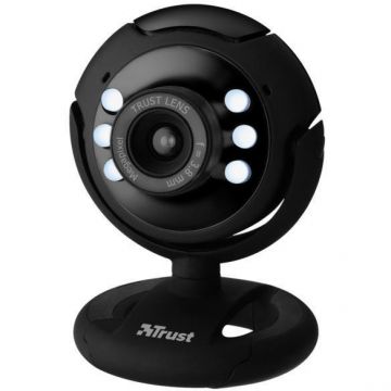 Trust Camera web Trust 16428 Spotlight Pro, Negru