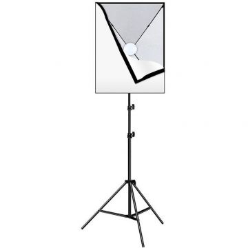 Accesoriu Camera Video de Actiune , 1 LED, 30W, 5700K, 50x70cm, Negru