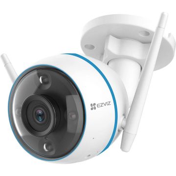 EZVIZ Camera de supraveghere Ezviz CTQ3N, Wi-Fi, 1080P, Smart Home, IR 30 m, Motion Alert, Night Vision, Alexa, Alb