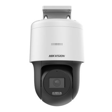 RESIGILAT - Camera supraveghere IP Speed Dome Hikvision DarkFighter DS-2DE2C400MW-DE-F1-S7, 4 MP, 2.8 mm, IR 30 m, lumina alba 30 m, microfon, slot card, PoE