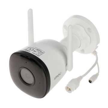 Camera supraveghere wireless IP WiFi Imou Bullet 2C IPC-F42P, 4MP, IR 30 m, 2.8 mm, detectie umana, slot card, microfon