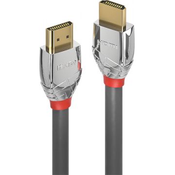 Cablu video LINDY Cromo Line, HDMI Male - HDMI Male, v2.0, 7.5 m, Negru