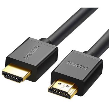 Cablu video Ugreen HD104 HDMI Male - HDMI Male, v2.0, 15 m, Negru