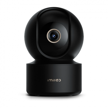 Camera de supraveghere Smart Xiaomi IMILAB C22, Black, 3K, 360 , Detectie miscare, Night Vision Color, WiFi, Comunicare audio bidirectionala, Aplicatie dedicata