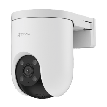 Camera supraveghere IP PT, 2K, lentila 4mm, Audio bidirectional, IR 30m, SDcard, Color 24/7, 4G - EZVIZ CS-H8c-3MP-4G