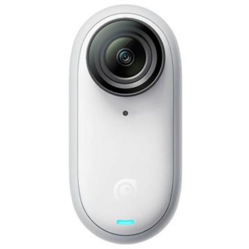 Camera video de actiune Insta360 GO3, 128G, Wi-Fi, Bluetooth, Alb