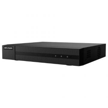 NVR 4 canale, 8MP 4K, 1xHDD, PoE,  40Mbps/ 80Mbps - Hikvision HiWatch HWN-4104MH-4P(D)