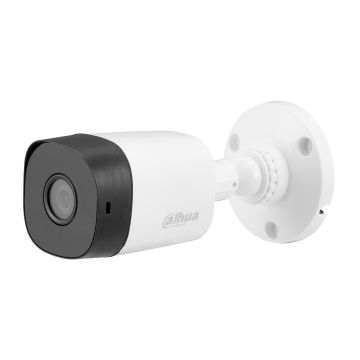 RESIGILAT - Camera supraveghere exterior Dahua HAC-B1A21-0280B, 2 MP, IR 20 m, 2.8 mm