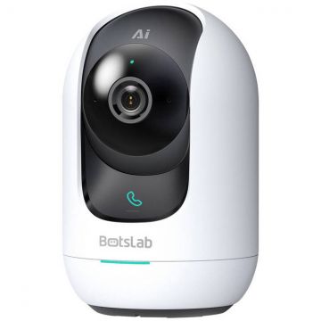 Botslab Cameră video Botslab 360° Indoor WiFi Camera 2 Pro C221 5MP 5G