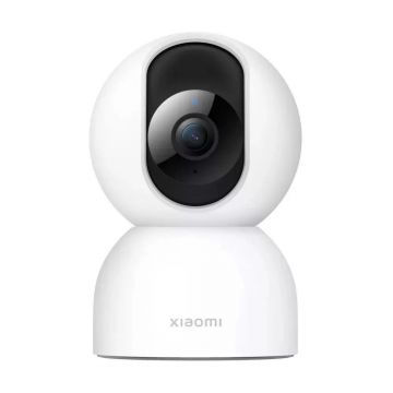 Camera de supraveghere interior Xiaomi Smart Camera C400, Rezolutie 2560p, Control vocal Google Home, Alexa