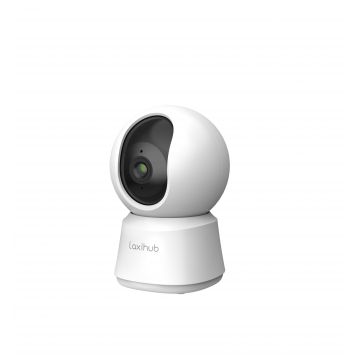 camera ip laxihub p2, smart, wifi, 1080p, rotire/inclinare, mod vedere nocturna