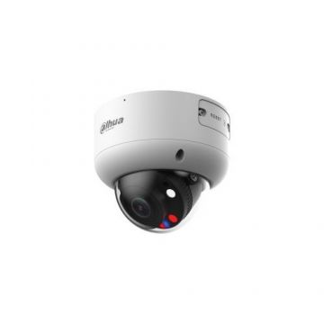 Camera supraveghere IP, 5 MP, WizSense TiOC Active Deterrence, 2.7 mm - 13.5 mm, IR 50 m, microfon, slot card - Dahua IPC-HDBW3549R1-ZAS-PV-27135