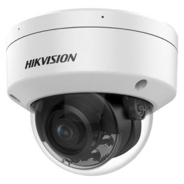 Camera supraveghere IP 8MP, lentila 2.8mm, PoE, microfon, ColorVu, IR 30m, lumina alba 30m - Hikvision DS-2CD2187G2H-LISU(2.8mm)(eF)