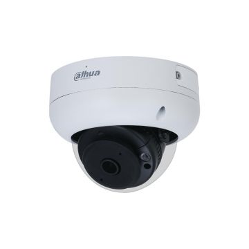 Camera supraveghere IP Dome Dahua WizSense IPC-HDBW3441R-AS-P-0210B, 4 MP, IR 15 m, 2.1 mm, slot card, PoE, microfon