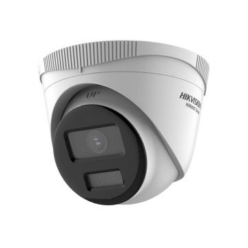 Camera supraveghere IP Dome Hikvision HiWatch ColorVu HWI-T249HA, 4 MP, 2.8 mm, lumina alba 30 m, PoE