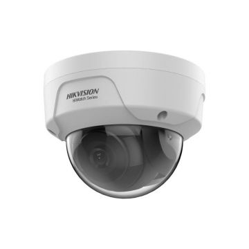 Camera supraveghere IP Dome Hikvision HiWatch HWI-D140HA, 4 MP, 2.8 mm, IR 30 m, PoE