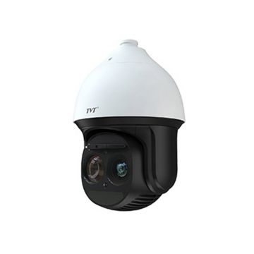 Camera supraveghere IP Speed Dome PTZ cu stergator TVT Starlight TD-8843IM(PE/WP/37M/AR30), 4MP, IR 500m, 5.6 - 208mm, 16x zoom, Smart tracking, DeepLearning, PoE++