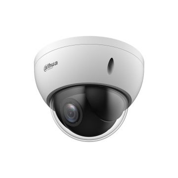 Camera supraveghere IP Speed Dome PTZ Dahua WizSense Starlight SD22404DB-GNY, 4MP, 2.8 - 12mm, 4x, slot card, detectie miscare, PoE