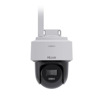 Camera supraveghere IP wireless Wi-Fi PT Hikvision HiLook PTZ-N2C200I-W(W), 2 MP, IR 30 m, slot card, 2.8 mm, microfon, difuzor, detectie miscare