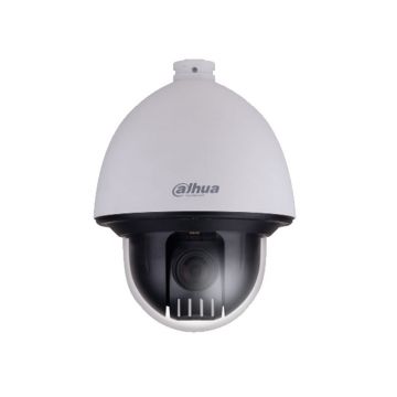 Camera supraveghere rotativa IP Speed Dome PTZ Dahua Pro Series Starlight SD60225U-HNI, 2 MP, 4.8-120 mm, 25x, auto-tracking, detectie faciala, slot card, PoE+