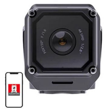 Camera Video Ranger Pentru Motocicleta 4k 128GB IP67  Negru