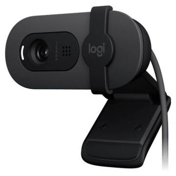 Camera Web Logitech Brio 105, USB, FHD, CMOS 2MP (Negru)