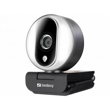 camera web sandberg 134-12 streamer pro, full hd 1080p, usb