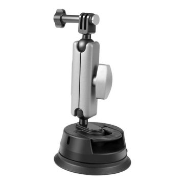 Car Suction Cup Arm Mount PULUZ with Mount Adapter & Long Screw