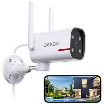 DEKCO Camera IP de exterior Wi-Fi DEKCO DC4L