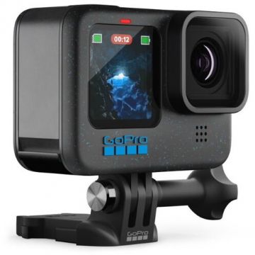 GoPro Camera video de actiune GoPro HERO 12 Black, 5.3K, HyperSmooth 6.0, Negru