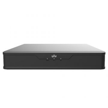 NVR 8 canale 8MP 4K, PoE, 1xSATA, ANR, 80Mbps/64Mbps, USB - UNV NVR501-08B-P8