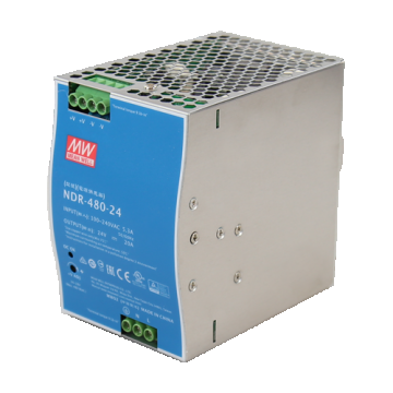 Sursa de alimentare in comutatie, 24V / 20A, sina DIN - MEAN WELL NDR-480-24