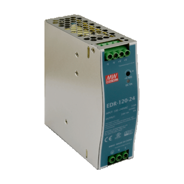 Sursa de alimentare in comutatie, 24V / 5A, sina DIN - MEAN WELL EDR-120-24