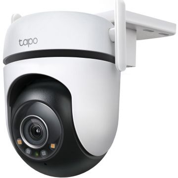 TP-LINK Camera de supraveghere Smart TP-Link Tapo C520WS Outdoor Pan/Tilt 360 grade, rezolutie 2K QHD, Wireless, Starlight Color Night Vision, IP66, Two-Way Audio, Detectarea persoanelor, animalelor de casa si a masinilor, Alarma sonora