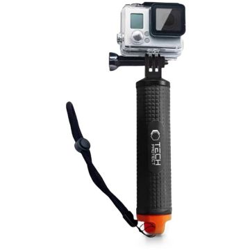 Accesoriu Camera Video de Actiune GA100 Float Hand Grip pentru camere video sport GoPro / DJI, Negru