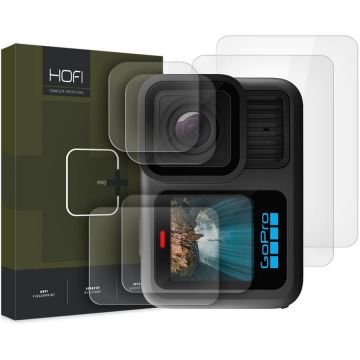 Accesoriu Camera Video de Actiune pentru camera video sport GoPro Hero13 Black, Sticla temperata, Transparent