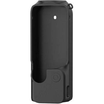 Accesoriu Camera Video de Actiune PU998B compatibila cu camera DJI Osmo Pocket 3, Silicon, Negru