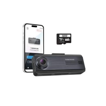 Camera auto Thinkware Q200 1CH, 4 MP, Wi-Fi, Bluetooth, mod parcare, hardwire, card 32 GB, alimentator