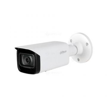 Camera de supraveghere Dahua IPC-HFW5241T-ASE-0280B Bullet, 2MP, 2.8mm, Starlight, 4LED IR 80M, IP67, Metal, MicroSD (Alb)