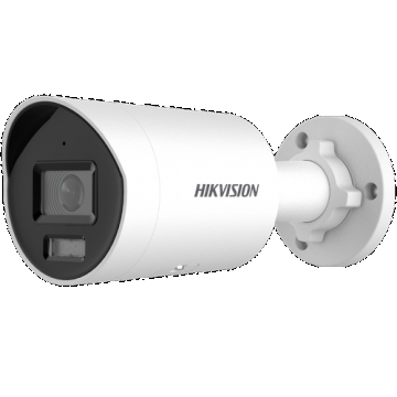 Camera de supraveghere Hikvision DS-2CD2023G2-IU28D, 2MP, 2,8 mm, H265+, IP67, IR30m, ICR, WDR, 3DNR, SD, PoE (Alb)