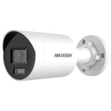 Camera de supraveghere Hikvision DS-2CD2046G2H-IU(4mm)(eF), IP, AcuSense, DarkFighter, 4MP, lentila 4mm, IR 40m, microfon, PoE (Alb)