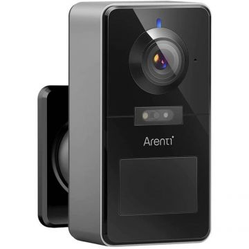 Camera IP de Supraveghere de Exterior Power1 2K 3MP IP65 Negru/Argintiu