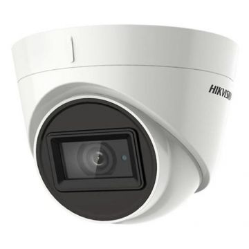 Camera supraveghere Dome Hikvision DS-2CE78U1T-IT3F, 8 MP, IR 60 m, 2.8 mm (Alb)