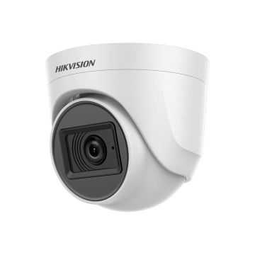 Camera supraveghere Dome HikVision TurboHD DS-2CE76H0T-ITPFS, 5 MP, 2.8 mm, IR 20 m, microfon