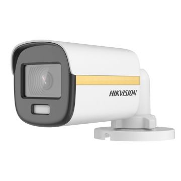 Camera supraveghere exterior Hikvision ColorVu DS-2CE10KF3T(2.8MM), 3K, lumina alba 30 m, 2.8 mm, detectie miscare 4 zone