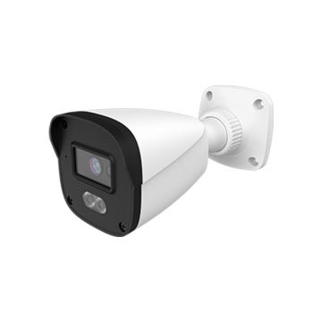 Camera supraveghere exterior IP TVT TD-9441S4L-C(D/PE/AW1), 4 MP, 2.8 mm, IR 30 m, lumina alba 20 m, microfon, vizualizare de pe telefon, PoE