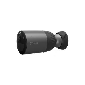 Camera supraveghere exterior IP Wireless EZVIZ CS-BC1C-2k+, 4 MP, 2.8 mm, IR 10 m, acumulator 10.400 mAh, PIR, sirena, microfon si difuzor