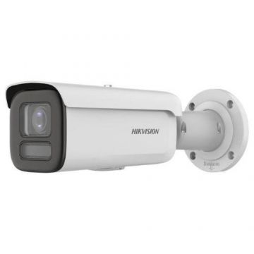 Camera supraveghere Hikvision DS-2CD2687G2HT-LIZS(2.8-12mm)(eF), IP, 8MP, lentila 2.8-12mm, IR 60m, lumina alba 60m, Smart Hybrid Light, ColorVu (Alb)