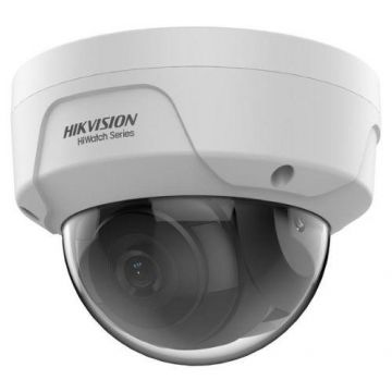 Camera supraveghere Hikvision HiWatch HWI-D140HA(2.8mm), IP 4MP, lentila fixa 2.8mm, PoE, IP67, IK10 (Alb)